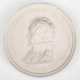 Meißen-Plakette "Gerhard von Scharnhorst", rund, Biskuitporzellan, Dm. 9,7 cm - фото 1