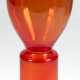 Murano-Vase mit rotem Innenfang, H. 33 cm - photo 1