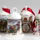 7 Weihnachtsglocken, Hutschenreuther, 4x mit Originalverpackung (2005, 2008, 2009 und 2014), ohne Verpackung 1989, 1991 und 2015, H. 7,5 cm - Foto 1 7 Weihnachtsglocken, Hutschenreuther, 4x mit Originalverpackung (2005, 2008, 2009 und 2014), ohne Verpackung 1989, 1991 und 2015, H. 7,5 cm - Foto 1