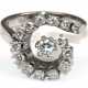 Brillant-Ring, 585er WG, spiralförmig mit 15 Brillanten von zus. ca. 0,78 ct. besetzt, Ges.-Gew. 5,21 g. RG 53 - Foto 1 Brillant-Ring, 585er WG, spiralförmig mit 15 Brillanten von zus. ca. 0,78 ct. besetzt, Ges.-Gew. 5,21 g. RG 53 - Foto 1
