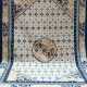 China-Teppich, beigegrundig, blau ornamental gemustert, 275x188 cm - photo 1