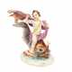 MEISSEN Figurengruppe 'Putto auf einem Delphin reitend', 1860-1924. - Foto 1