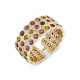 CHANEL MULTI-GEM BANGLE - photo 1 CHANEL MULTI-GEM BANGLE - photo 1