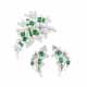 BULGARI SUITE OF EMERALD AND DIAMOND JEWELLERY - photo 1