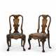 A PAIR OF GEORGE II WALNUT, PENWORK, AND NEEDLEWORK SIDE CHAIRS - фото 1 A PAIR OF GEORGE II WALNUT, PENWORK, AND NEEDLEWORK SIDE CHAIRS - фото 1
