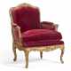 A LOUIS XV GILTWOOD BERGERE - photo 1