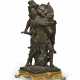 A PATINATED BRONZE GROUP OF AENEAS AND ANCHISES - photo 1