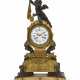A NAPOLEON III ORMOLU AND PATINATED BRONZE MANTEL CLOCK - фото 1 A NAPOLEON III ORMOLU AND PATINATED BRONZE MANTEL CLOCK - фото 1