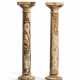 A PAIR OF ALABASTRO FIORITO PEDESTALS - photo 1 A PAIR OF ALABASTRO FIORITO PEDESTALS - photo 1