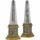 A PAIR OF ORMOLU-MOUNTED GRANITE AND ROCK CRYSTAL OBELISKS - фото 1 A PAIR OF ORMOLU-MOUNTED GRANITE AND ROCK CRYSTAL OBELISKS - фото 1