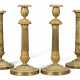 TWO PAIRS OF RESTAURATION ORMOLU CANDLESTICKS - фото 1