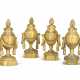 A SET OF FOUR LATE LOUIS XV ORMOLU CASSOLETTES - photo 1