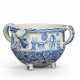 A DUTCH DELFT BLUE AND WHITE TWO-HANDLED CREAM-BOWL - Foto 1 A DUTCH DELFT BLUE AND WHITE TWO-HANDLED CREAM-BOWL - Foto 1