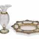A VIENNESE SILVER-GILT AND ROCK CRYSTAL EWER AND SMALL CHARGER - photo 1