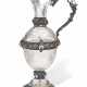 A LARGE VIENNESE SILVER AND ENAMEL-MOUNTED ETCHED GLASS EWER - photo 1