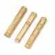 THREE LOUIS XVI VARI-COLOR GOLD ETUIS - photo 1