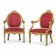 A PAIR OF GEORGE III GILTWOOD ARMCHAIRS - photo 1 A PAIR OF GEORGE III GILTWOOD ARMCHAIRS - photo 1