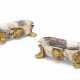 A PAIR OF ITALIAN ORMOLU-MOUNTED BRECHE VIOLETTE MARBLE JARDINIERES - Foto 1