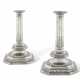 A PAIR OF WILLIAM AND MARY SILVER CANDLESTICKS - photo 1 A PAIR OF WILLIAM AND MARY SILVER CANDLESTICKS - photo 1