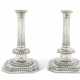 A PAIR OF QUEEN ANNE SILVER CANDLESTICKS - photo 1 A PAIR OF QUEEN ANNE SILVER CANDLESTICKS - photo 1