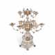 A VICTORIAN PARCEL-GILT, JEWELLED AND ENAMELLED TEN-LIGHT CANDELABRUM - Foto 1 A VICTORIAN PARCEL-GILT, JEWELLED AND ENAMELLED TEN-LIGHT CANDELABRUM - Foto 1