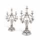 A PAIR OF FRENCH SILVER NINE-LIGHTCANDELABRA - photo 1