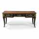 A REGENCE ORMOLU-MOUNTED EBONY AND BRASS-INLAID BUREAU PLAT - фото 1