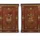 A PAIR OF REGENCE ORMOLU-MOUNTED AMARANTH AND TULIPWOOD ARMOIRES - Foto 1