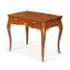 A LOUIS XV ORMOLU-MOUNTED TULIPWOOD, KINGWOOD AND BOIS-DE-BOUT MARQUETRY WRITING TABLE - photo 1