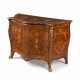 A GEORGE III ORMOLU-MOUNTED TULIPWOOD, ROSEWOOD, SYCAMORE, LONDON PLANE AND MARQUETRY COMMODE - photo 1 A GEORGE III ORMOLU-MOUNTED TULIPWOOD, ROSEWOOD, SYCAMORE, LONDON PLANE AND MARQUETRY COMMODE - photo 1