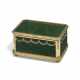 A SILVER-GILT MOUNTED NEPHRITE TABLE BOX - photo 1 A SILVER-GILT MOUNTED NEPHRITE TABLE BOX - photo 1