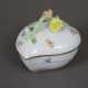 Deckeldose in Herzform - Herend, Porzellan mit Osi… - photo 1 Deckeldose in Herzform - Herend, Porzellan mit Osi… - photo 1