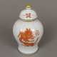 Kleine Deckelvase - Meissen, Porzellan, Dekor "Rot… - фото 1