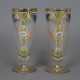 Ein Paar Gläser - Böhmen, teils eingefärbtes Glas,… - Foto 1