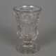 Fußbecher - Böhmen um 1900, farbloses Glas, konisc… - Foto 1
