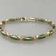 Goldarmband mit Smaragden und Diamanten - Gelbgold… - фото 1