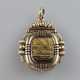 Medaillonanhänger - Metall vergoldet, randverziert… - photo 1 Medaillonanhänger - Metall vergoldet, randverziert… - photo 1