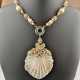 Opulentes langes Collier mit Muschelanhänger - Sta… - фото 1