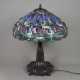 Große schwere Tischlampe im Tiffany-Stil -20.Jh.- … - photo 1