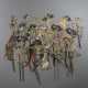 Konvolut indonesische Schattenspiel-Figuren (Wayan… - photo 1