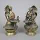 Zwei Sukunda-Öllampen - Nepal, 19./20. Jh., Gelbbr… - photo 1 Zwei Sukunda-Öllampen - Nepal, 19./20. Jh., Gelbbr… - photo 1