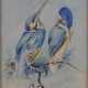 Unbekannte/r Aquarellist/in - Paar Eisvögel, Aquar… - photo 1 Unbekannte/r Aquarellist/in - Paar Eisvögel, Aquar… - photo 1