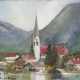 Landschaftsmaler (20. Jh.) - Blick auf Rottach-Ege… - photo 1 Landschaftsmaler (20. Jh.) - Blick auf Rottach-Ege… - photo 1