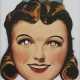 The Wizard of Oz - Dorothy-Werbemaske, um 1940, fa… - photo 1 The Wizard of Oz - Dorothy-Werbemaske, um 1940, fa… - photo 1