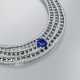 BUCHERER SAPPHIRE AND DIAMOND NECKLACE - Foto 1