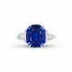 HARRY WINSTON SAPPHIRE AND DIAMOND RING - photo 1