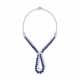 VAN CLEEF & ARPELS SAPPHIRE AND DIAMOND NECKLACE - photo 1 VAN CLEEF & ARPELS SAPPHIRE AND DIAMOND NECKLACE - photo 1
