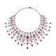 RUBY AND DIAMOND NECKLACE - photo 1 RUBY AND DIAMOND NECKLACE - photo 1