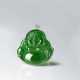 AN IMPORTANT JADEITE AND DIAMOND PENDANT - photo 1