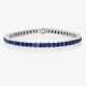 A Rivière bracelet with sapphires - фото 1 A Rivière bracelet with sapphires - фото 1